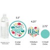 Big Dot of Happiness Colorful Floral Happy Mother's Day - We Love Mom Party Giant Circle Confetti - Party Decorations - Large Confetti 27 Count - 3 of 4