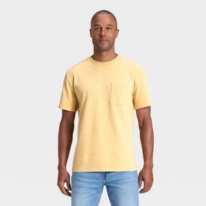 Men's Vintage Short Sleeve Pocket T-Shirt - Goodfellow & Co™ - 1 of 3