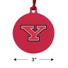 Youngstown State Primary Logo Aluminum Holiday Christmas Tree Ornament - 3 of 4