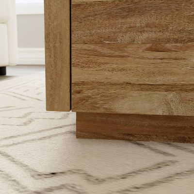 Sindoori Mango Modern Square Coffee Table with Storage