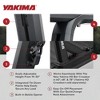 Yakima OverHaul HD Heavy Duty Aluminum Construction Adjustable Height Truck Bed Rack with Tie Down Points and T Slot Attachments, Black - 3 of 4