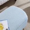 PAGED Storage Ottoman Bench Modern Shoe Bench with Gold Legs, End of Bed Table for Living Room, Bedroom, Entryway - 3 of 4
