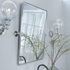 TEHOME Woodvale Rectangular Metal Framed Wall Mounted Bathroom Vanity Mirror - 4 of 4