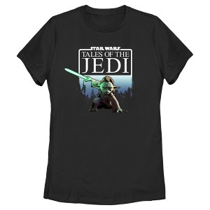 Women's Star Wars: Tales of the Jedi Yaddle Poster T-Shirt - 1 of 4