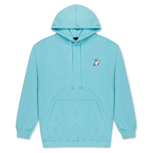 Dalix Womens Heartly Ghost Midweight Hooded Sweatshirt - 1 of 4