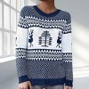 Coolmee Women's Ugly Christmas Tree Reindeer Holiday Knit Sweater Pullover - 2 of 4