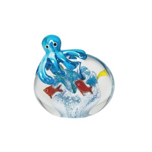 Beachcombers Octopus/Seaworld Glass Figurine - 1 of 2