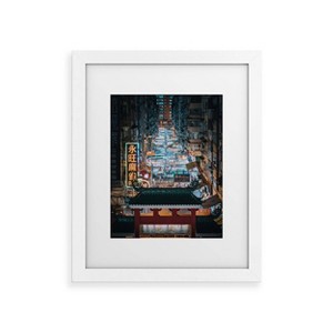 Deny Designs Tristan Zhou Hong Kong Market Street Art Print - 1 of 4