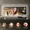 Bathroom Mirror with Lights – Dimmable Anti-Fog Vanity Mirror (Backlit + Front Lit, Shatter-Proof, Horizontal/Vertical, 1-Pack) - 4 of 4