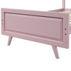 ALEXOUN Twin Size Platform Bed Frame with Headboard,Wooden Beds Frame with Wooden Slat Support,No Box Spring Needed,for Bedroom Living Room - 4 of 4