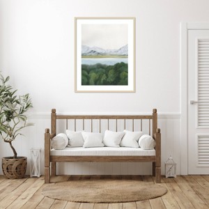 Amanti Art Soft Glacial Lake I by Grace Popp Framed Wall Art Print - 1 of 4