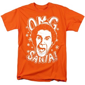 Elf Omg Santa Adult T-Shirt - 1 of 4