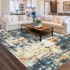 Modern Abstract Washable Rug for Living Room, Stain Resistant Non-Shedding Area Rug for Bedroom, Dining Room, Home Office - 2 of 4