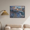Art Remedy Joaquim Mir - Terraced Village Impresionism Landscape Wall Art Framed - 2 of 4
