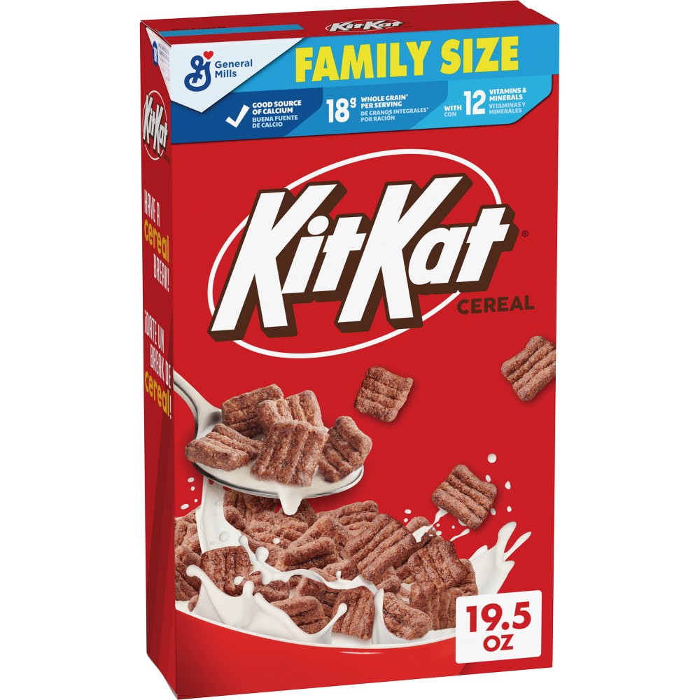 Kit Kat Family Size Cereal - 19.5oz