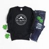 Simply Sage Market Women's Graphic Sweatshirt Farm Fresh Four Leaf Clovers St. Patrick's Day - 3 of 3