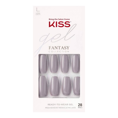 Kiss Gel False Nails - Modern Art - 32ct