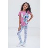 Disney Lilo & Stitch Girls T-shirt And Leggings Outfit Set Little