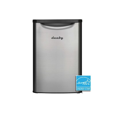 Danby 2.6 Cu. Ft. Stainless Steel Compact Refrigerator