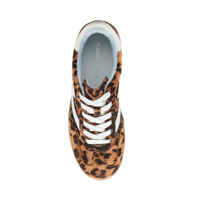 Женские кроссовки Madden Girl Giia Low-Top Sneakers - 8 - LEOPARD MULTI — фото 5
