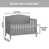Oxford Baby Nolan 4-in-1 Convertible Crib - 4 of 4