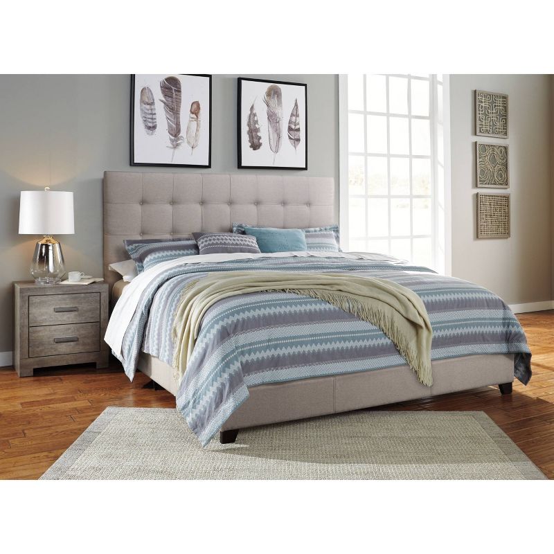 Dolante Queen Upholstered Bed Beige - Signature Design by Ashley, 6 of 15