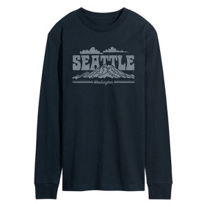 Men's - Instant Message - Seattle Long Sleeve Graphic T-Shirt - 1 of 4