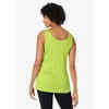 Woman Within Plus Size Rib Knit Tank - 3 of 4