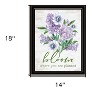 HomeRoots Bloom Where You Are Planted Black Framed Print Wall Art - 3 of 3