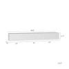 ORRD Floating TV Stand Wall Mounted with 16 Color LEDs,69" Modern TV Stand, Floating TV Cabinet Entertainment Center for 55 60 65 Inch TV - 4 of 4