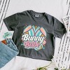 Simply Sage Market Women's Bunny Babe Colorful Ears Short Sleeve Relaxed Fit Cropped Tee - 2 of 4