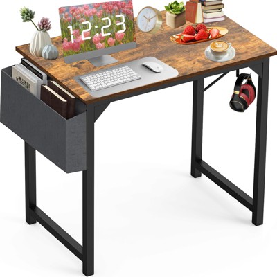 Musment Game Computer Desk with Storage, Home Office Modern Simple Style PC Table for Youth Student Adult