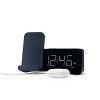 Power Stand Alarm Table Clock Black - Capello - image 3 of 4