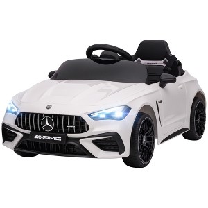 Qaba 12V Electric Car for Kids, Licensed Mercedes AMG CLE 53 with