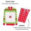 Big Dot of Happiness Wild and Ugly Sweater Party - Bar Bingo Cards and Markers - Holiday and Christmas Animals Party Shaped Bingo Game - Set of 18 - 2 of 4
