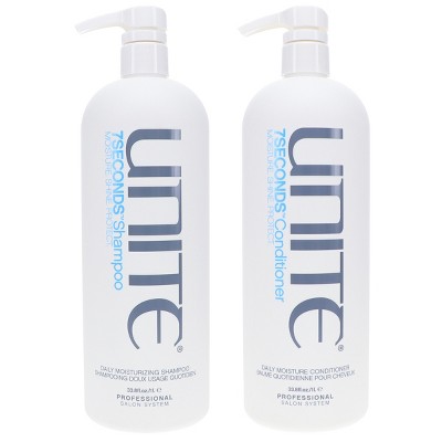 UNITE Hair 7 Seconds Shampoo 33.8 oz & 7 Seconds Conditioner 33.8 oz Combo Pack