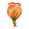 Metzler Bros. 3.25 In Flower 4 Christmas Tree Ornament , Christmas Decor Floral Translucent Clip-On (1PC) - 4 of 4