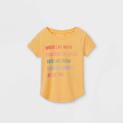 Girls Short Sleeve Book Rainbow Graphic Tee