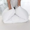 Kumasinova 36"/54" Breathable Full Body Pillow,100% Natural Cotton Fill Bed Pillows with Adjustable Height,Side Sleeper Pillow for Sleeping Comfort - 3 of 4