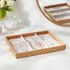 9 X 12 Stackable Bamboo Accessory Tray Set With Lid - Brightroom™ : Target