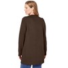 Woman Within Plus Size Cotton Cable Knit Cardigan Sweater - 3 of 4