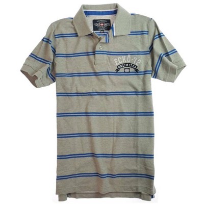 Ecko Unltd. Mens Ss Left Chest Stripe Polo Shirt