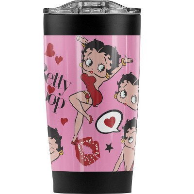 Betty Boop Collage Steel Tumbler 20oz Coffee Travel Mug