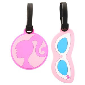 Barbie Luggage Tag, PVC Travel Tags Gifts - Set of 4 - 1 of 3