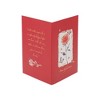 Unique Bargains Greeting Card Red 6.3x4.3x0.4inch 1Pc - 4 of 4