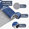 Washable Area Rug with Modern Abstract Branch Print for Bedroom, Non-Slip Backing, Soft Low-Pile Floor Carpet for Living Room, Kitchen - 4 of 4