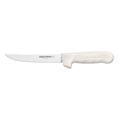 Dexter Sani-Safe® Stainless Steel Steak Knife with White