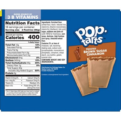 Pop-Tarts Frosted Brown Sugar Cinnamon Toaster Pastries - 60.9oz/ 36ct