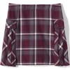 Lands' End School Uniform Kids Slim Side Pleat Plaid Skort Above Knee - 2 of 3