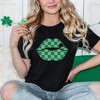 Simply Sage Market Women's St. Patrick's Lips Short Sleeve Graphic Tee - 2 of 4